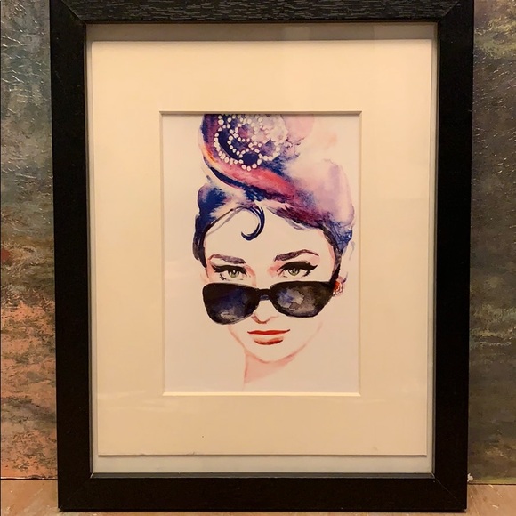 Other - Water Color of Audrey Hepburn